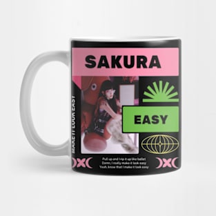 SAKURA Easy Le Sserafim Mug